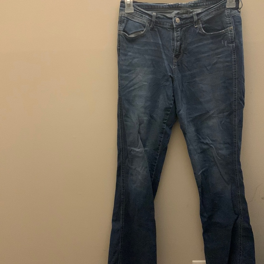Old navy, micro flare jeans, mid-rise